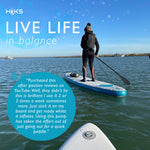HIKS Electric SUP Paddleboard Pump 20psi 12V With 4 Adaptors and Easy Carry Bag