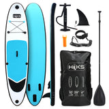 HIKS 10FT / 3.05M  INFLATABLE STAND UP PADDLEBOARD ( SUP ) SET - OCEAN BLUE
